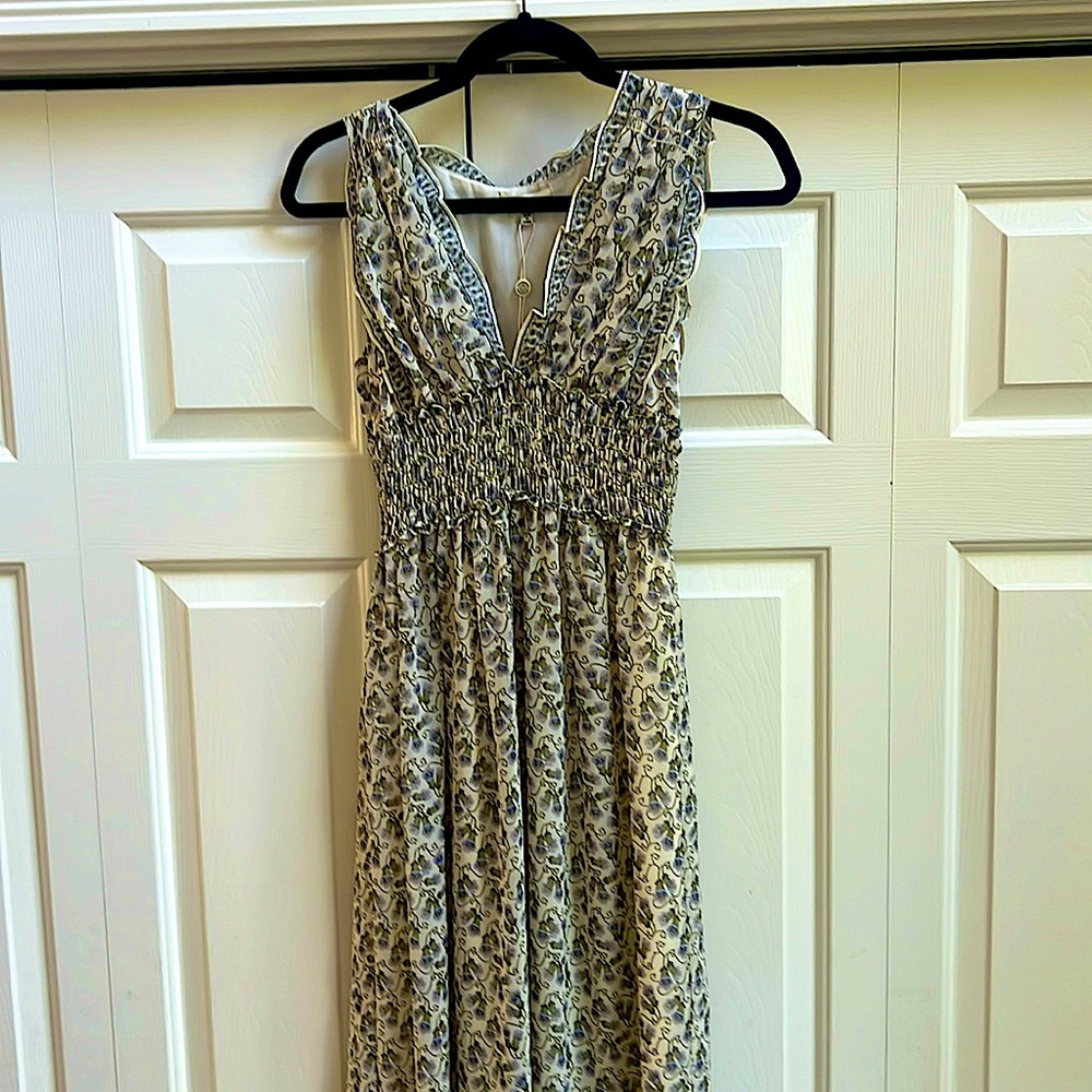 NWT Max Studio maxi dress with delicate floral print Originally $138